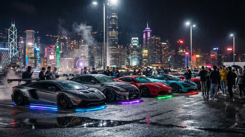 撸啊撸视频幕后花絮：深夜车聚